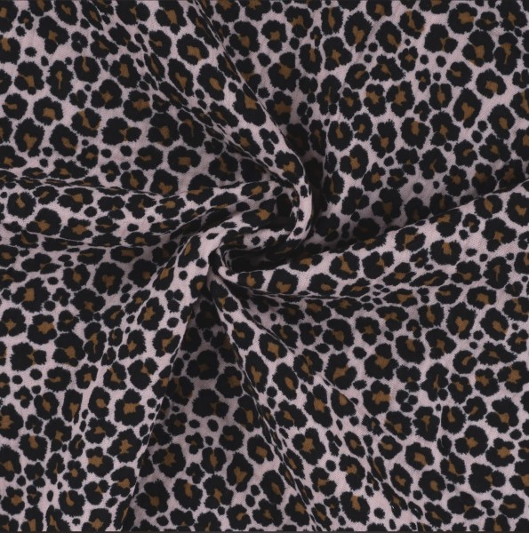 Musselin, Double Gauze, Leo, Poudre, Rosé, Meterware