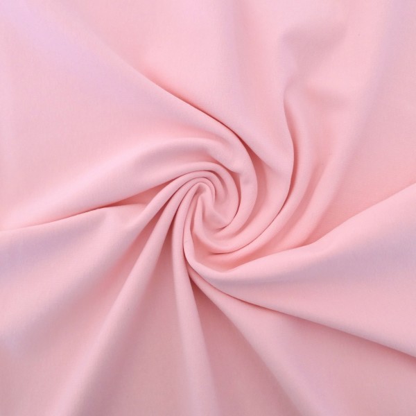 Jersey Uni, Rosa, Meterware