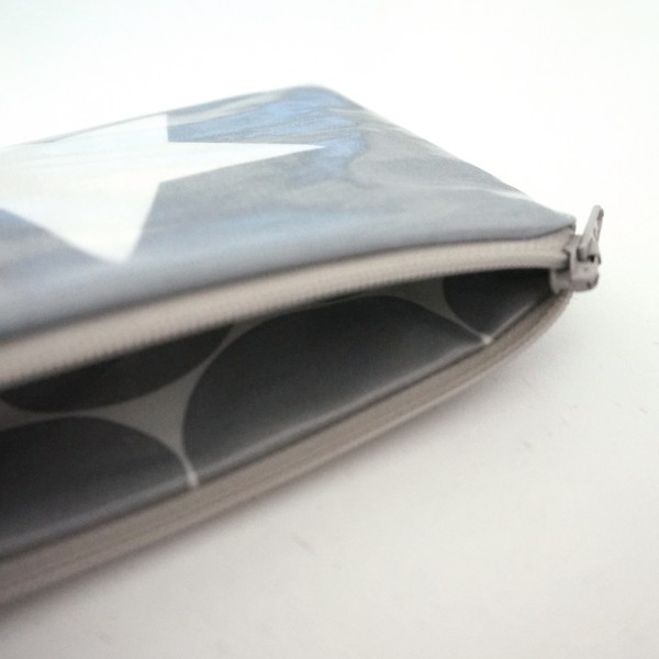 Minitasche, Organizer, Star Giant, Grau, gefüttert