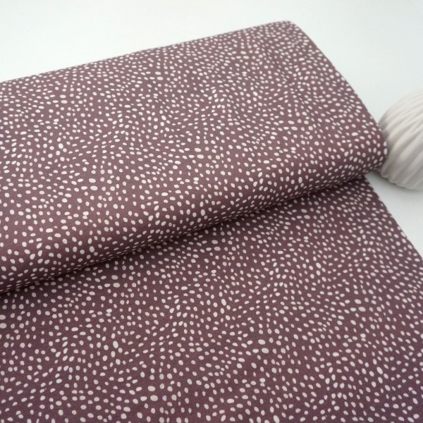 Jersey, Miniwinter, Kleckse, Mauve, swafing, Meterware