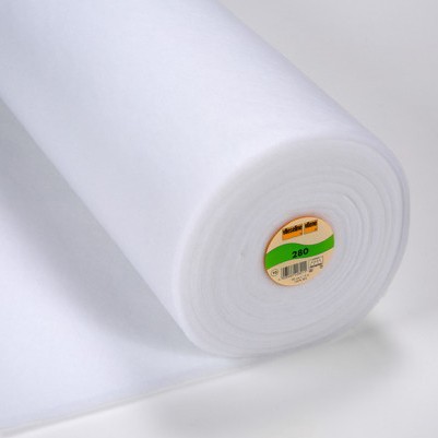 Volumenvlies, H280 Weiß, Breite 90 cm, Meterware