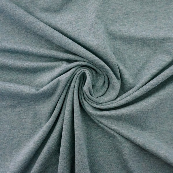 Jersey, Vanessa, Rauchblau, meliert, Meterware