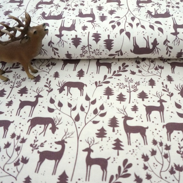 Jersey, Miniwinter, Rotwild, Rehe, Mauve, swafing, Meterware