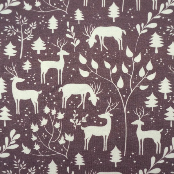 Jersey, Miniwinter, Rotwild, Rehe, Mauve, swafing, Meterware