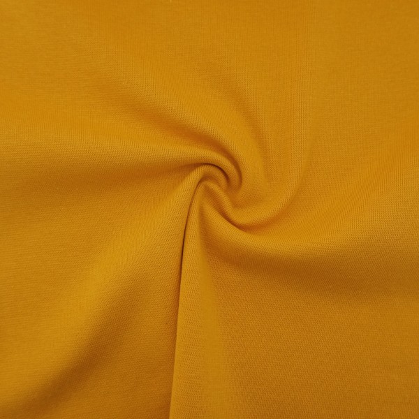 Bündchen 35 (70) cm, Uni Ocker, Meterware