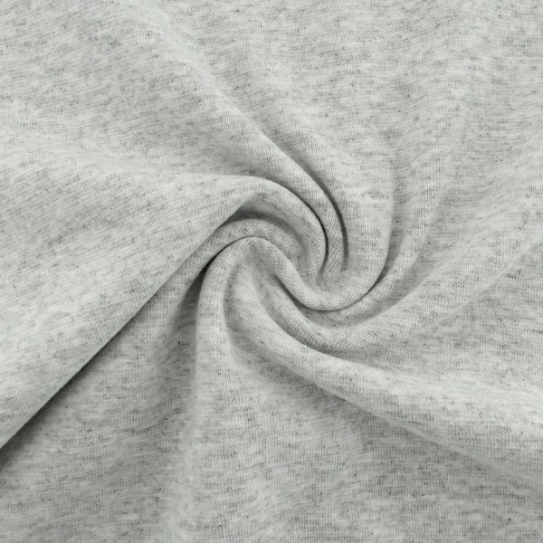 Bündchen 35 (70) cm, Ecru meliert, Meterware