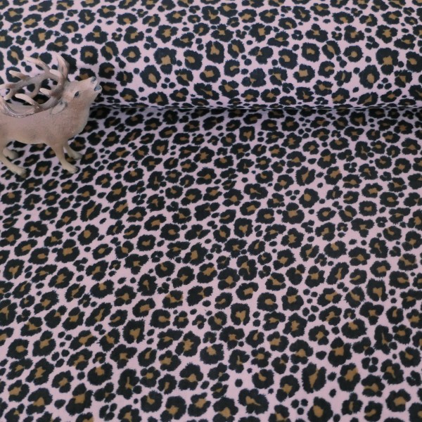 Musselin, Double Gauze, Leo, Poudre, Rosé, Meterware