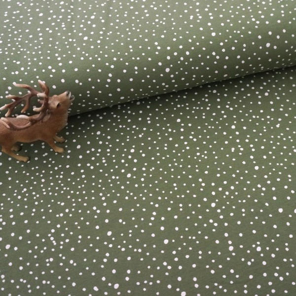 Jersey, Kleckse, Moos, Meterware