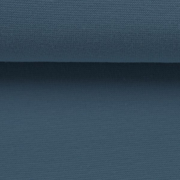 Bündchen 35 (70) cm, Blau, Meterware