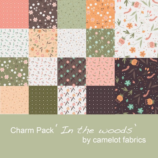 Charm Pack 'In the Woods' by Camelot Fabrics