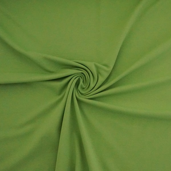Jersey Uni, Mittelgrün, Meterware