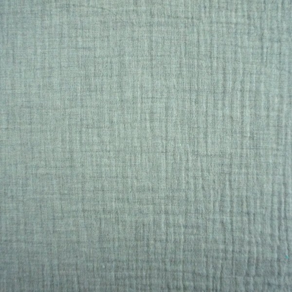 Musselin, Double Gauze, Mint, meliert, Meterware