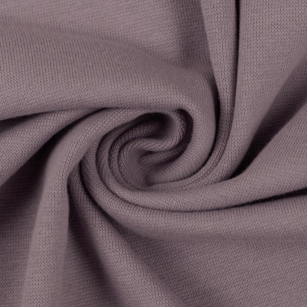 Bündchen 35 (70) cm, Uni Mauve, Meterware