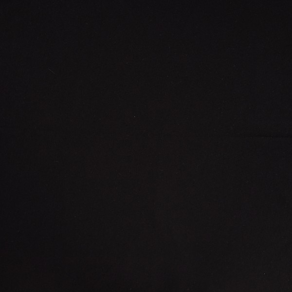 Viskosejersey, Jersey, Uni, Schwarz, Meterware