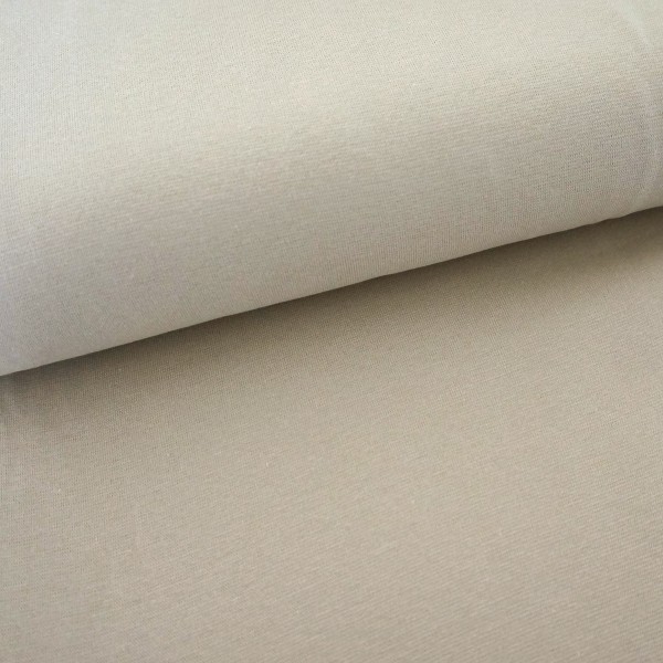 Bündchen 35 (70) cm, Uni Sand, Meterware