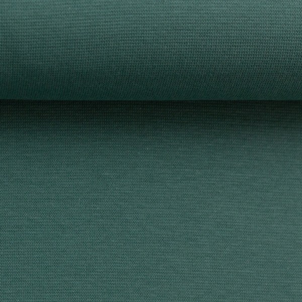 Bündchen, Heike, Uni, Smaragd, Meterware