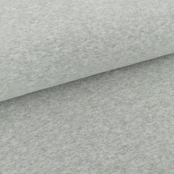 Bündchen 35 (70) cm, Ecru meliert, Meterware