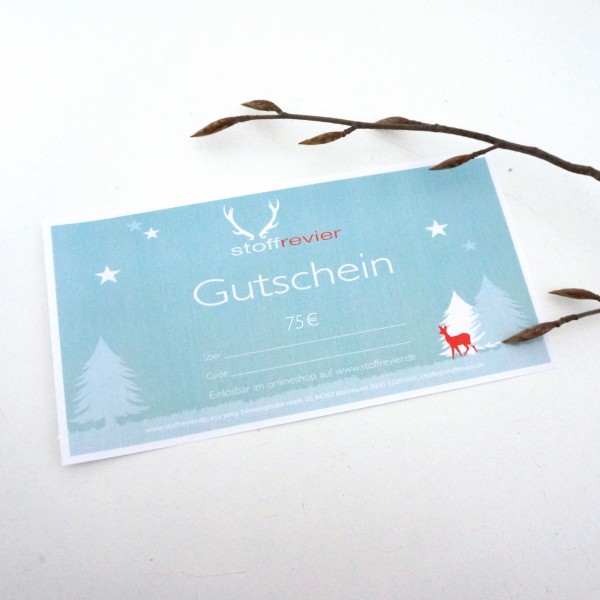 Gutschein 75 Euro