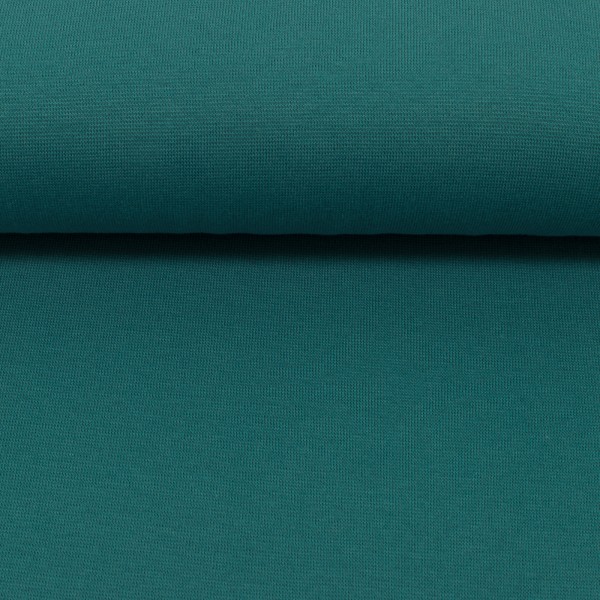 Bündchen, Heike, Uni, Dunkelmint, Meterware