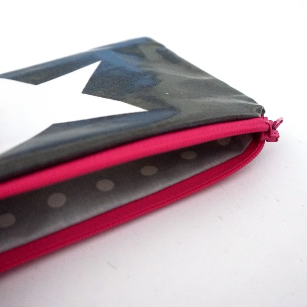 Minitasche, Organizer, Star Giant, Charcoal, gefüttert