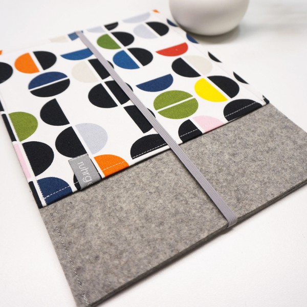 Wollfilz, 3mm, Hellgrau meliert