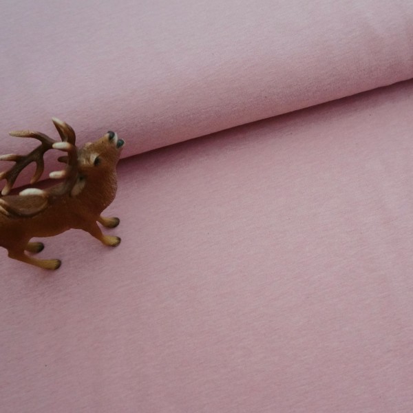 Jersey, Vanessa, Altrosa, meliert, Meterware