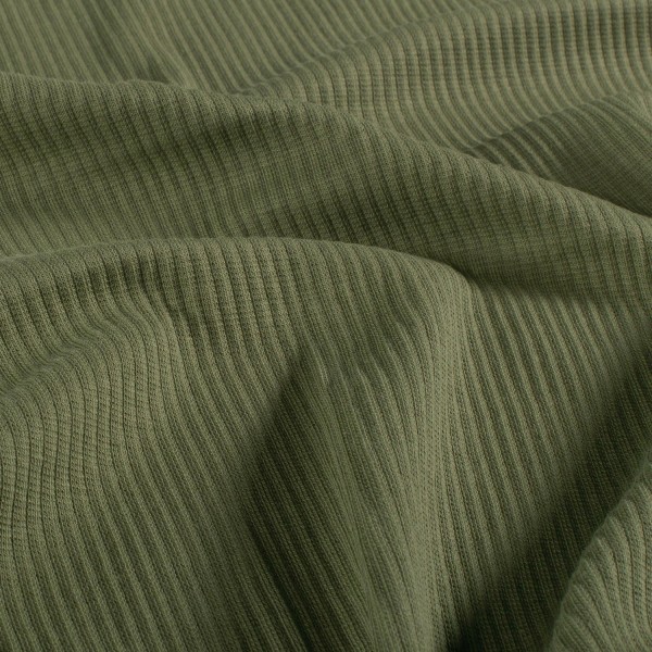 Ripjersey, Babyjersey, Uni, Tannengrün, Meterware