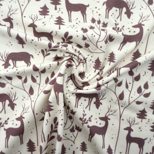 Jersey, Miniwinter, Rotwild, Rehe, Mauve, swafing, Meterware