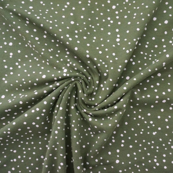 Jersey, Kleckse, Moos, Meterware