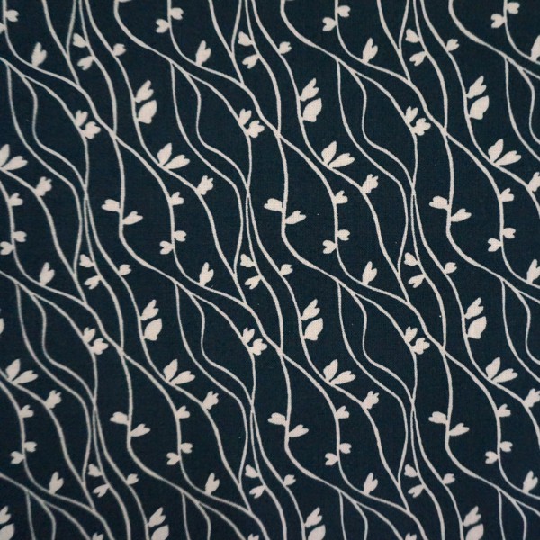 Lilla, Ranken, Blau/Creme