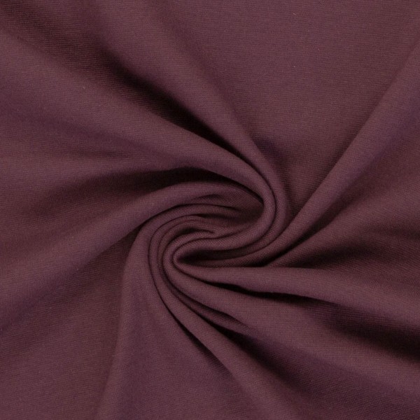 Bündchen, Heike, Uni, Mauve, Meterware