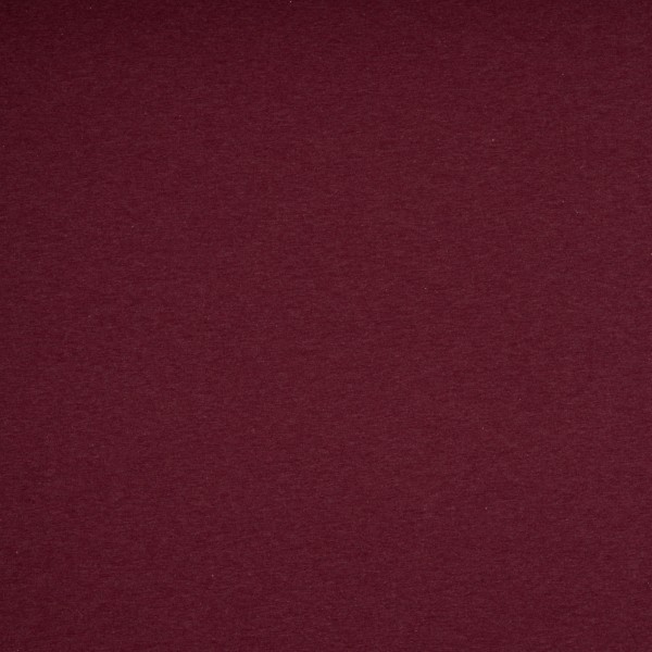 Jersey, Vanessa, Bordeaux meliert, Meterware