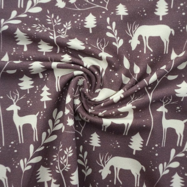 Jersey, Miniwinter, Rotwild, Rehe, Mauve, swafing, Meterware