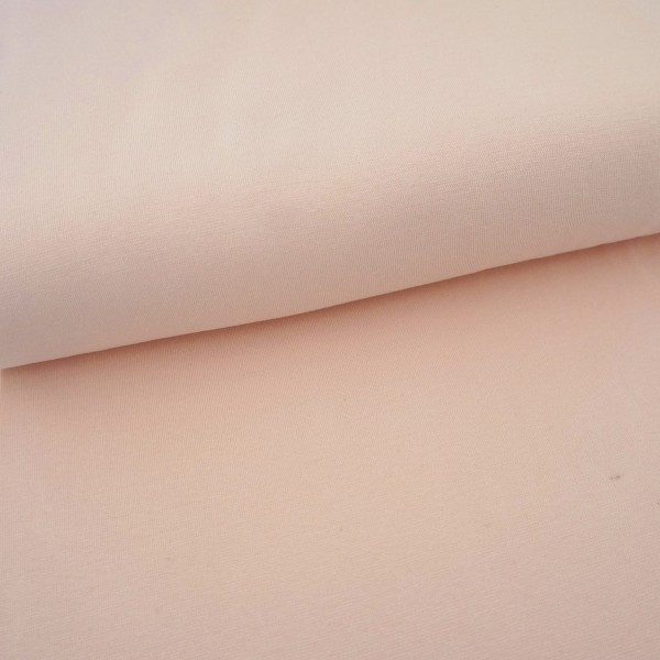 Bündchen 35 (70) cm, zart Rosé, Lachs, Meterware