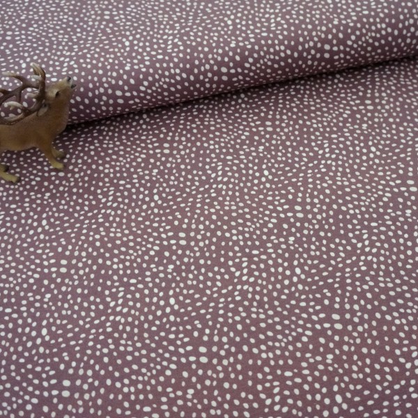 Jersey, Miniwinter, Kleckse, Mauve, swafing, Meterware