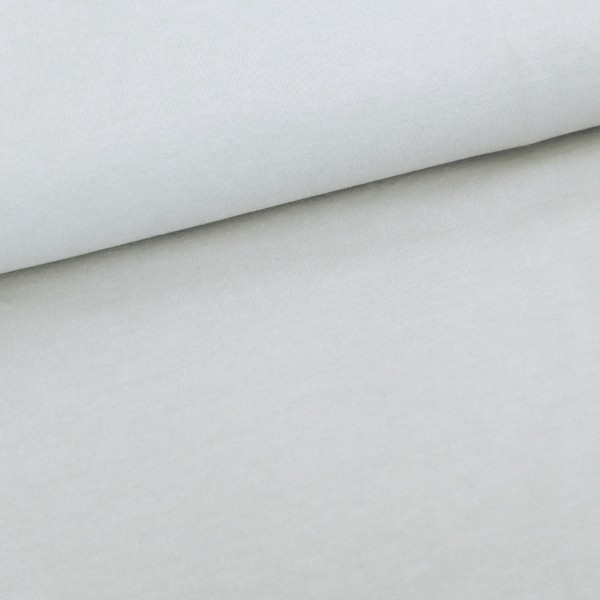 Jersey Uni, Warmgrau, hell, Meterware