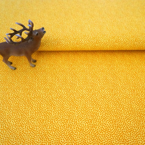 Baumwollstoff, Dotty, swafing, Gelb/Orange, Meterware
