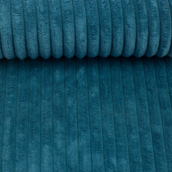 Samt, Wanja, Cord, Petrol, swafing, Meterware