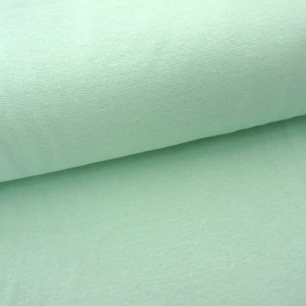 Bündchen 35 (70) cm, Mintgrün, Meterware