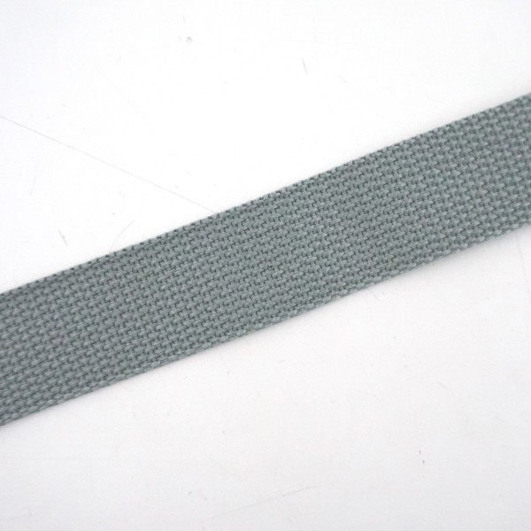 Gurtband Taschengurt Grau, 30 mm