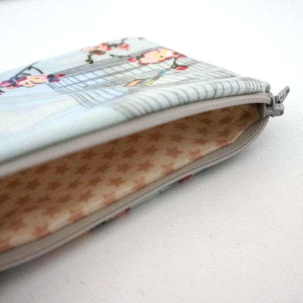 Minitasche, Organizer, Birdcage, Sky, gefüttert