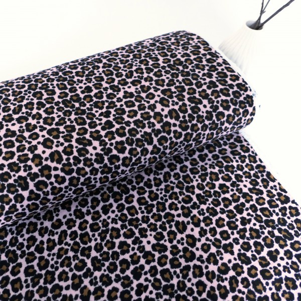 Musselin, Double Gauze, Leo, Poudre, Rosé, Meterware