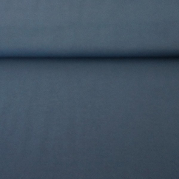 Bündchen, Heike, Uni, Mittelblau, Meterware