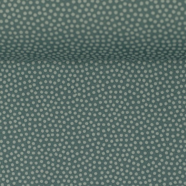 Baumwollstoff, Dotty, swafing, Dunkelmint, Meterware