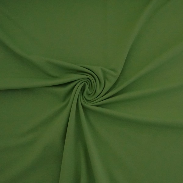 Jersey Uni, satt Grün, Meterware