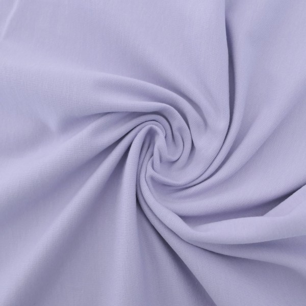 Jersey Uni, Lila, Flieder, Meterware