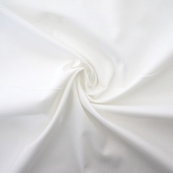 Voile, reine Baumwolle, optisches Weiß, Meterware