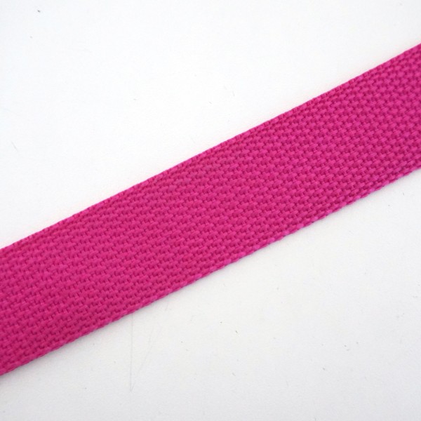 Gurtband Taschengurt Pink, 30 mm