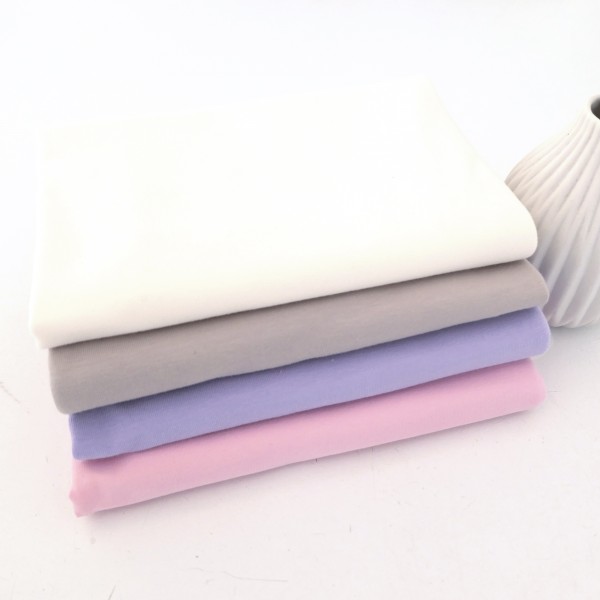 Jersey Uni, Rosa, Meterware