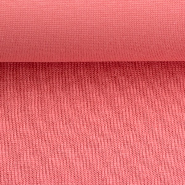 Bündchen, Heike, Uni, Koralle, Meterware